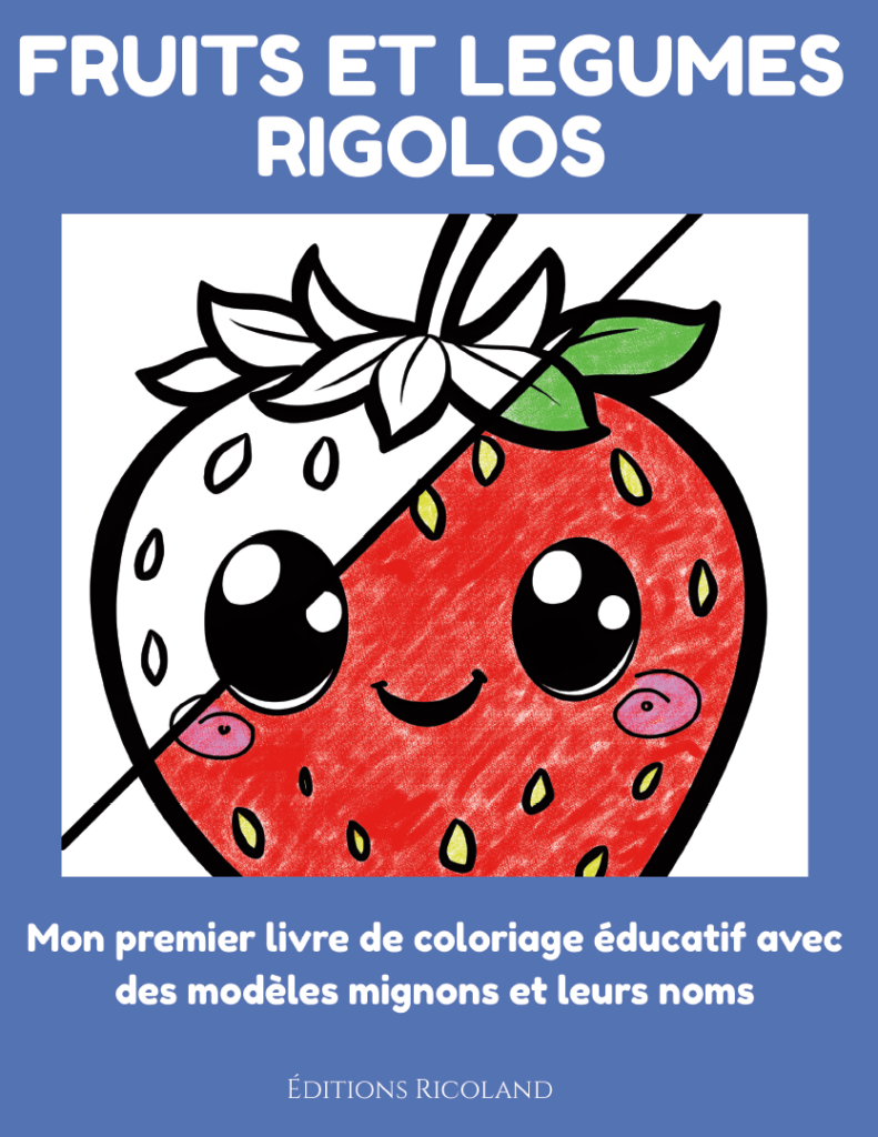 couverture fruits et légumes rigolos