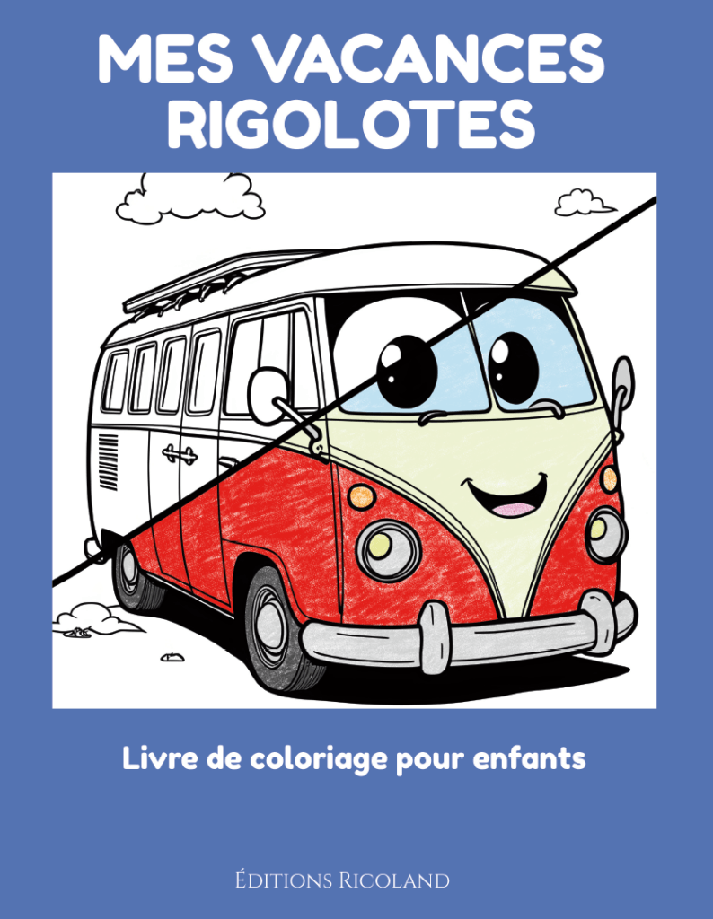 couverture mes vacances rigolotes